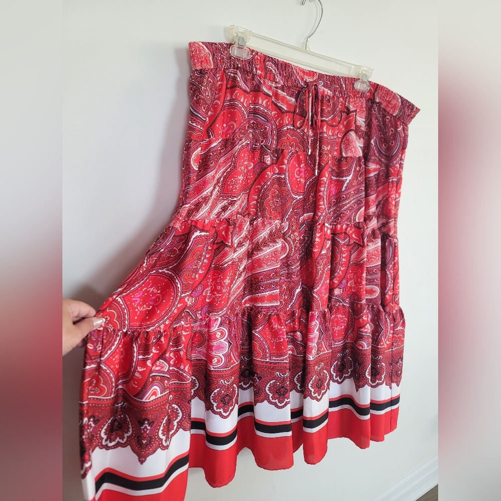 Ralph Lauren Paisley Skirt Plus Size